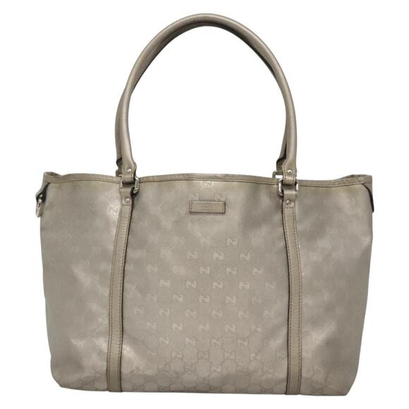 GUCCI GG Implementation Tote Bag Silver - Picture 2 of 16